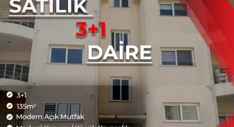 3+1 135 M2 DUMLUPINAR’DA SATILIK DAİRE